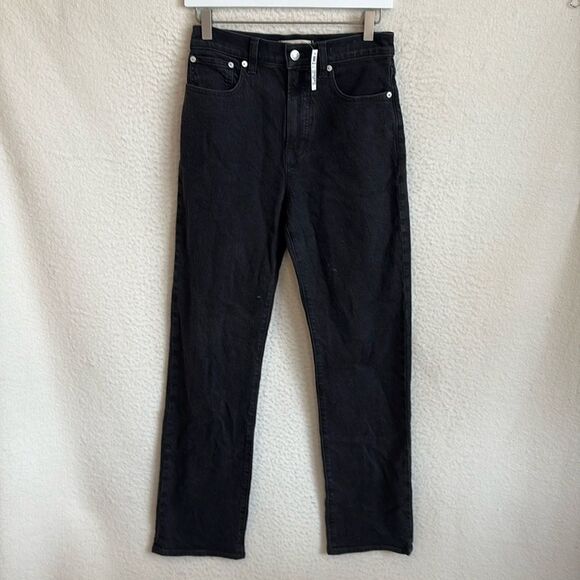 Madewell Denim - Madewell 90s Straight Leg Jeans Womens Size 26 Black